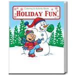 CS0520B Holiday Fun Coloring and Activity Book Blank No Imprint